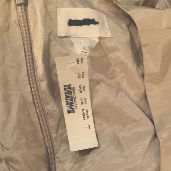 NWT 0 JCREW Dress Yellow Xs Silk Cotton Taffeta Classic Bridesmaid Formal - Picture 2 of 3